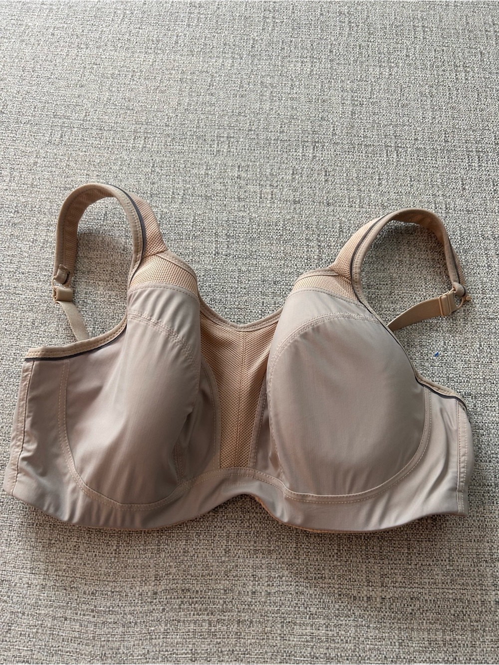 Panache Nude Full-Coverage Support Bra Underwire. Size 38